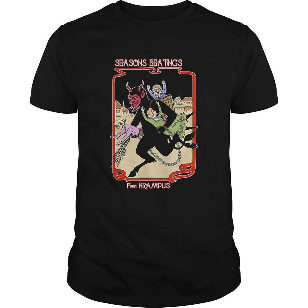 Seasons Beatings From Krampus Christmas Shirt